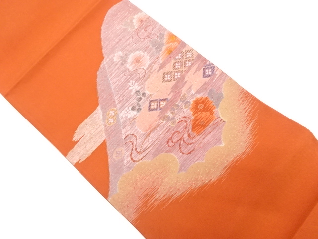 JAPANESE FUKURO OBI / WOVEN MOUNTAINS